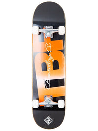 TBF Boarding Co Complete Double Kick Skateboard TBFBC (Black)