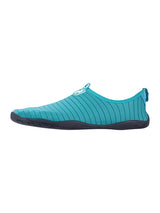 Two Bare Feet Slip On Junior Aqua Shoes (Teal)