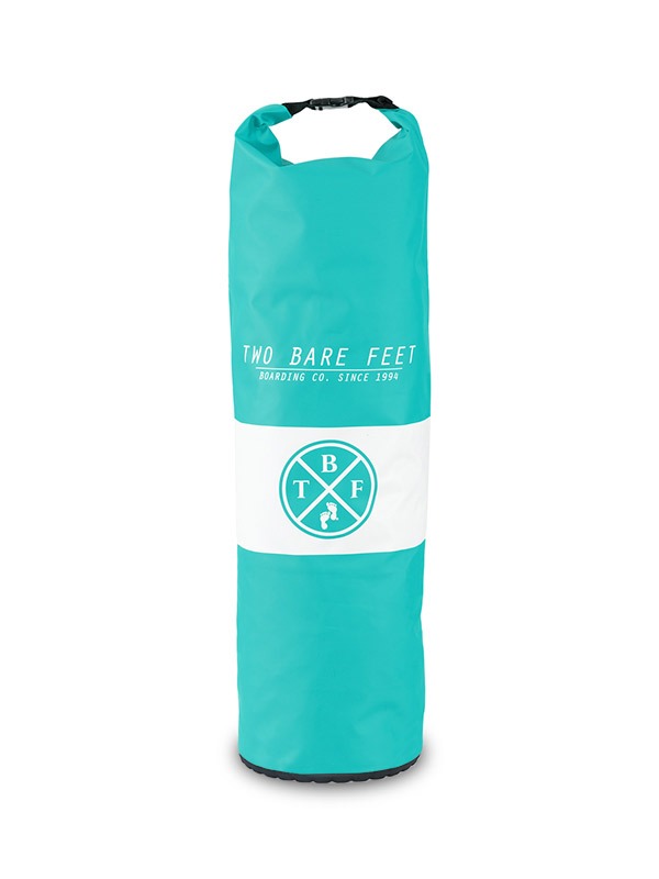 Two Bare Feet 30 Litre Waterproof Dry Bag / Inflatable Bodyboard Carry Bag (Teal)
