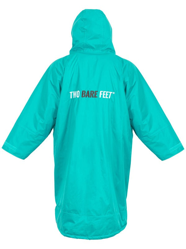 Two Bare Feet Weatherproof Changing Robe with Changing Mat (Teal/Charcoal)