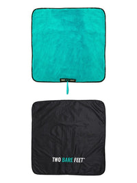 Two Bare Feet Kids Weatherproof Changing Robe with Changing Mat (Teal/Teal)