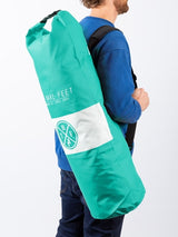 Two Bare Feet 30 Litre Waterproof Dry Bag / Inflatable Bodyboard Carry Bag (Teal)