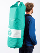Two Bare Feet 60 Litre Waterproof Dry Bag / Inflatable Surfboard Carry Bag (Teal)