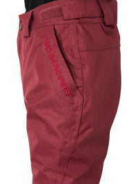 Two Bare Feet Terrain Adults 8K / 5K Snow Pant (Deep Burgundy)