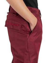 Two Bare Feet Terrain Adults 8K / 5K Snow Pant (Deep Burgundy)