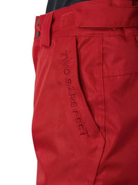 Two Bare Feet Terrain Adults 8K / 5K Snow Pant (Fire Red)