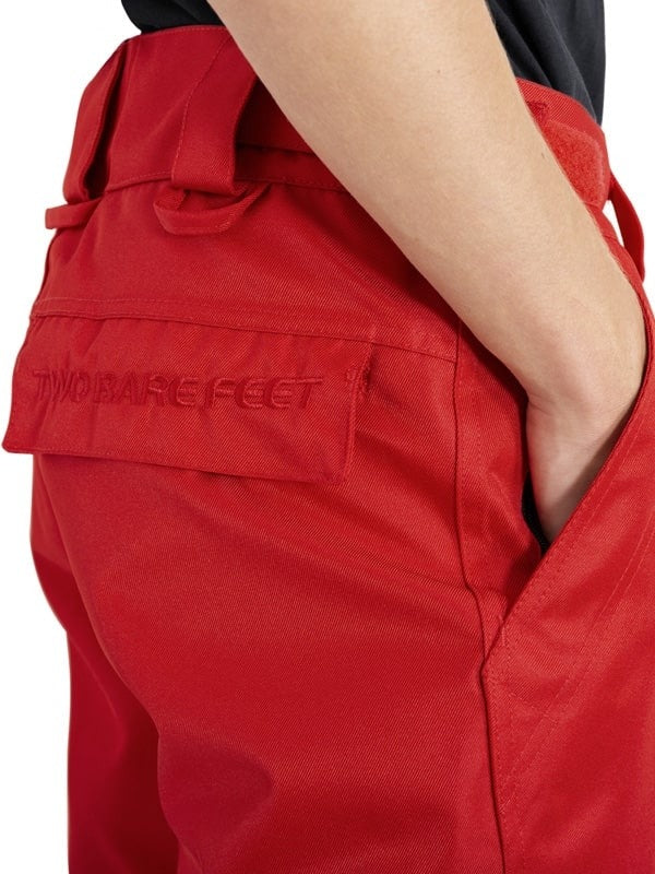 Two Bare Feet Terrain Adults 8K / 5K Snow Pant (Fire Red)