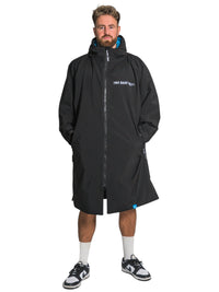 Core Waterproof Changing Robe (Black/Blue)