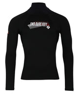 Two Bare Feet Adults Thermal Long Sleeve Rash Vest (Black)