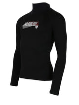 Two Bare Feet Adults Thermal Long Sleeve Rash Vest (Black)