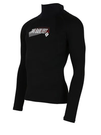Two Bare Feet Adults Thermal Long Sleeve Rash Vest (Black)