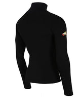Two Bare Feet Adults Thermal Long Sleeve Rash Vest (Black)