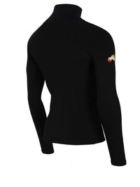 Two Bare Feet Adults Thermal Long Sleeve Rash Vest (Black)