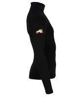 Two Bare Feet Adults Thermal Long Sleeve Rash Vest (Black)