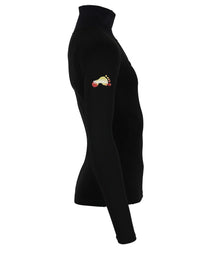 Two Bare Feet Adults Thermal Long Sleeve Rash Vest (Black)