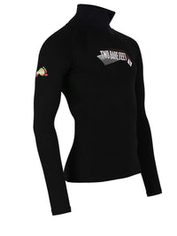Two Bare Feet Adults Thermal Long Sleeve Rash Vest (Black)