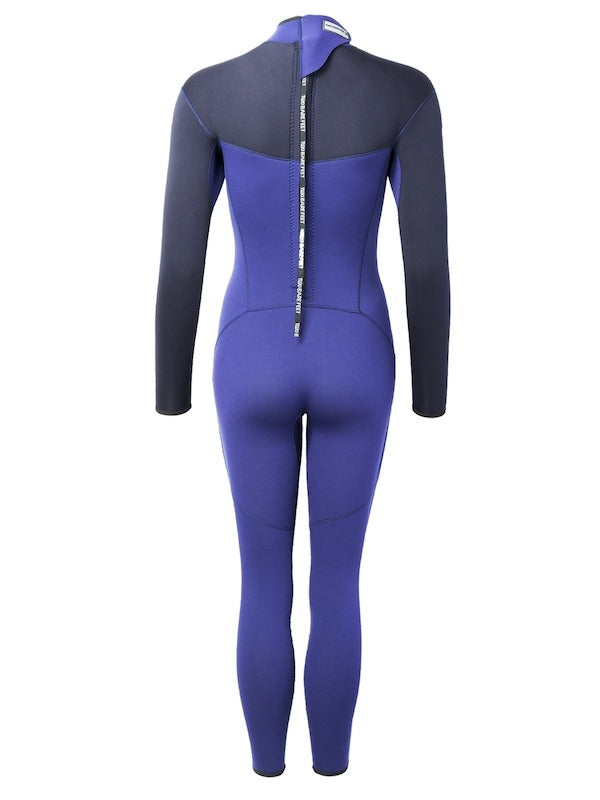 Thunderclap 5/4mm Womens Winter Wetsuit (Navy)-XS