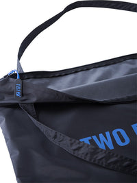 Two Bare Feet Weatherproof Tote Bag (Black/Blue)