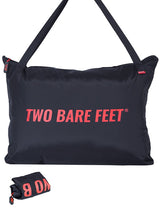 Two Bare Feet Weatherproof Tote Bag (Black/Red)