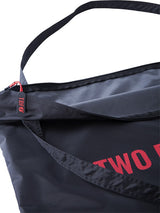 Two Bare Feet Weatherproof Tote Bag (Black/Red)