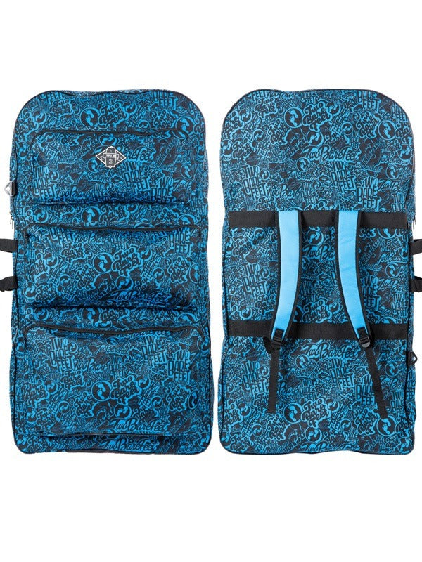 Two Bare Feet Space Triple Bodyboard and Bag Bundle (Choice of 33", 37", 41", 42", 44")