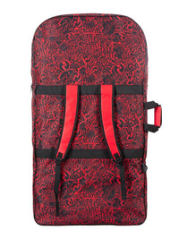 44" Triple Bodyboard Bag (Red Classic Pattern)