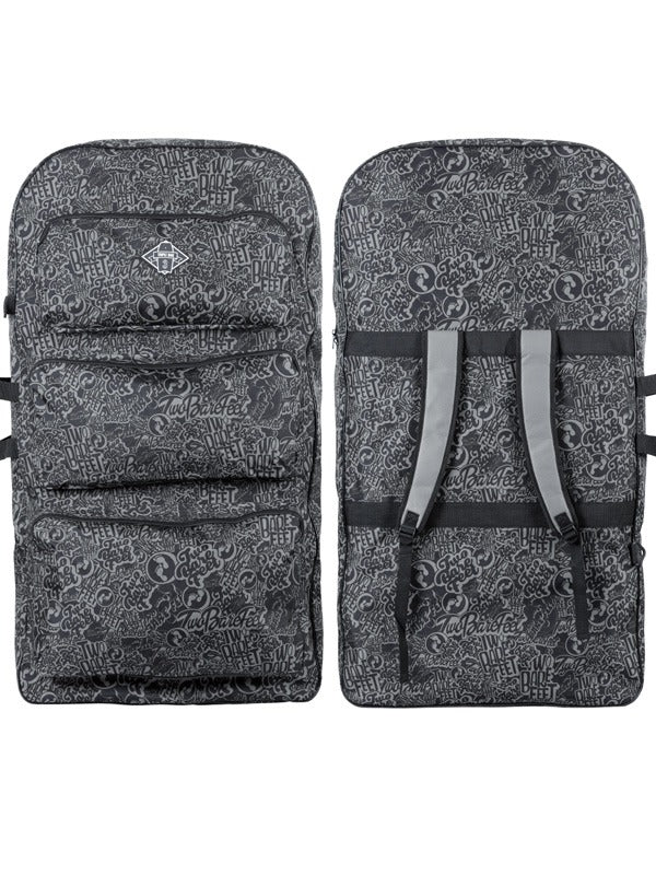 Two Bare Feet 42" Future Print Triple Bodyboard and Bag Bundle (Choice of 33", 37", 42")