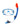 Two Bare Feet Adult Silicone Dry Top Snorkel & Mask Set 1 (Blue)