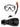 Two Bare Feet Adult Silicone Mask, Dry Top Snorkel & F70 Fins 3 Piece Set 2 (Black)