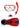 Two Bare Feet Adult Silicone Mask, Dry Top Snorkel & F70 Fins 3 Piece Set 3 (Red)
