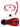 Two Bare Feet Adult Silicone Mask, Snorkel & F70 Fins 3 Piece Set 1 (Red)