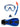 Two Bare Feet Adult Silicone Mask, Snorkel & F70 Fins 3 Piece Set 2 (Blue)