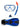 Two Bare Feet Adult Silicone Mask, Snorkel & F70 Fins 3 Piece Set 3 (Blue)