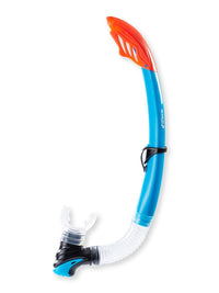Two Bare Feet Silicone Snorkel (Aqua)