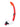Two Bare Feet Silicone Snorkel (Red)
