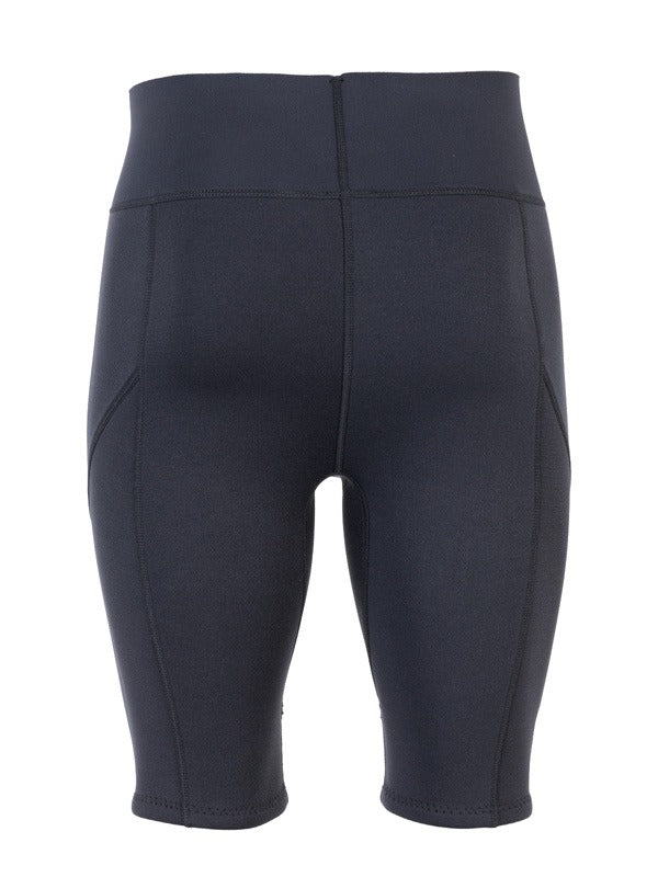 Two Bare Feet Perspective Half Zip 2.5mm Wetsuit Jacket & Shorts Set (Black/Blue)