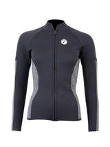 Two Bare Feet Unisex Perspective Full Zip 2.5mm Wetsuit Jacket & Pants Set (Black/Grey)