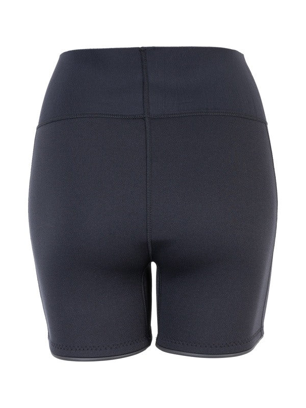 Two Bare Feet Unisex Perspective Half Zip 2.5mm Wetsuit Jacket & Hotpants Set (Black)