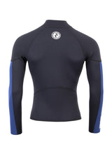 Two Bare Feet Perspective Full Zip 2.5mm Wetsuit Jacket & Pants Set (Black/Blue)