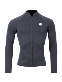 Two Bare Feet Perspective Full Zip 2.5mm Wetsuit Jacket & Pants Set (Black)