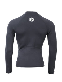 Two Bare Feet Perspective Full Zip 2.5mm Wetsuit Jacket & Shorts Set (Black)