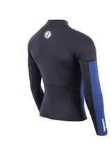 Two Bare Feet Perspective Full Zip 2.5mm Wetsuit Jacket (Black/Blue)