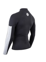 Two Bare Feet Perspective Full Zip 2.5mm Wetsuit Jacket (Black/Grey/Grey)