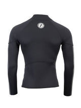 Two Bare Feet Perspective Half Zip 2.5mm Wetsuit Jacket & Shorts Set (Black/Grey)