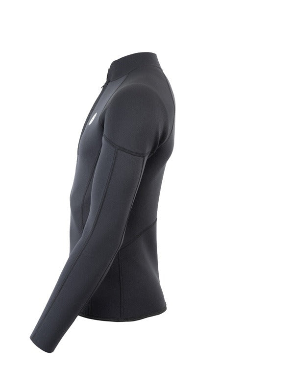 Two Bare Feet Perspective Half Zip 2.5mm Wetsuit Jacket (Black)