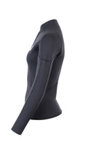 Two Bare Feet Unisex Perspective Half Zip 2.5mm Wetsuit Jacket (Black)