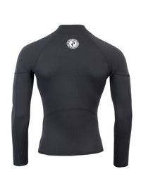 Two Bare Feet Perspective Half Zip 2.5mm Wetsuit Jacket & Shorts Set (Black)