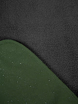 XL Sherpa Lined Waterproof Beach Travel Blanket (Forest/Charcoal)