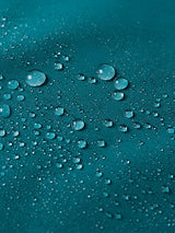 Waterproof Hooded Sleeveless Poncho Changing Robe (Sea Green/Black)