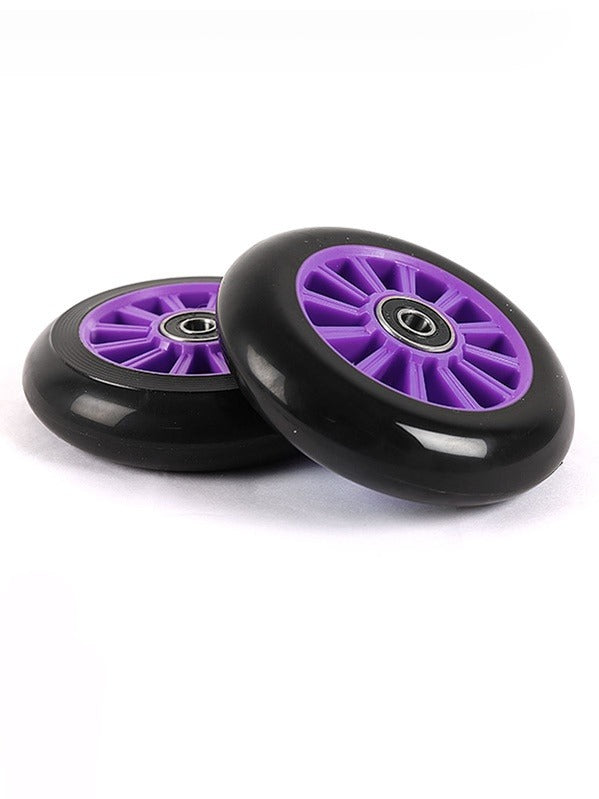 TBF Pro Series Scooter Wheels Pair Set (Purple)